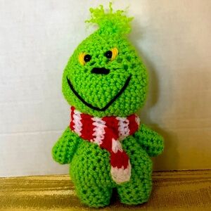 Handmade crocheted Green villain